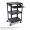 Luxor Steel, 300 lbs Load Capacity, 24-42 in L, 24 in W, 24 - 42 in H UCMT1KB - alternate 2